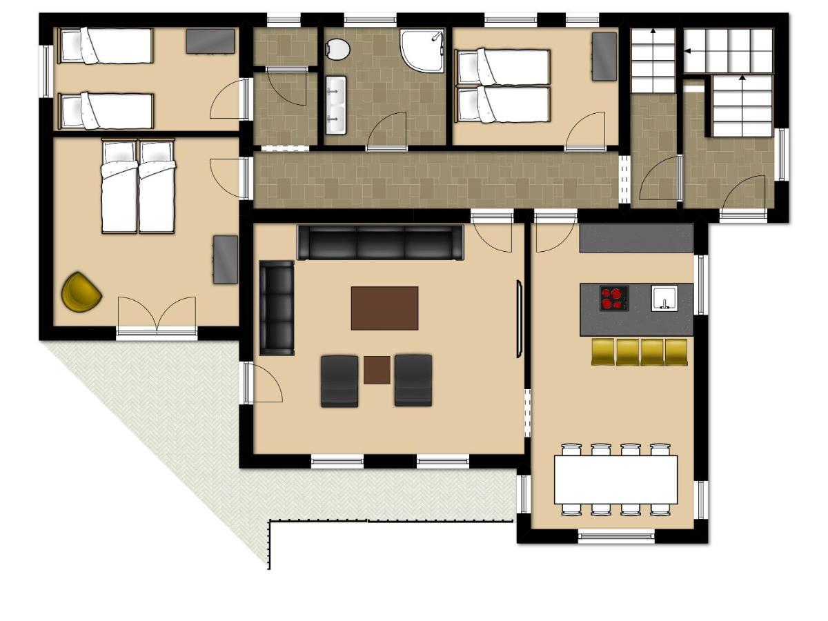 Appartamento Haus Almkreek Kaprun Esterno foto